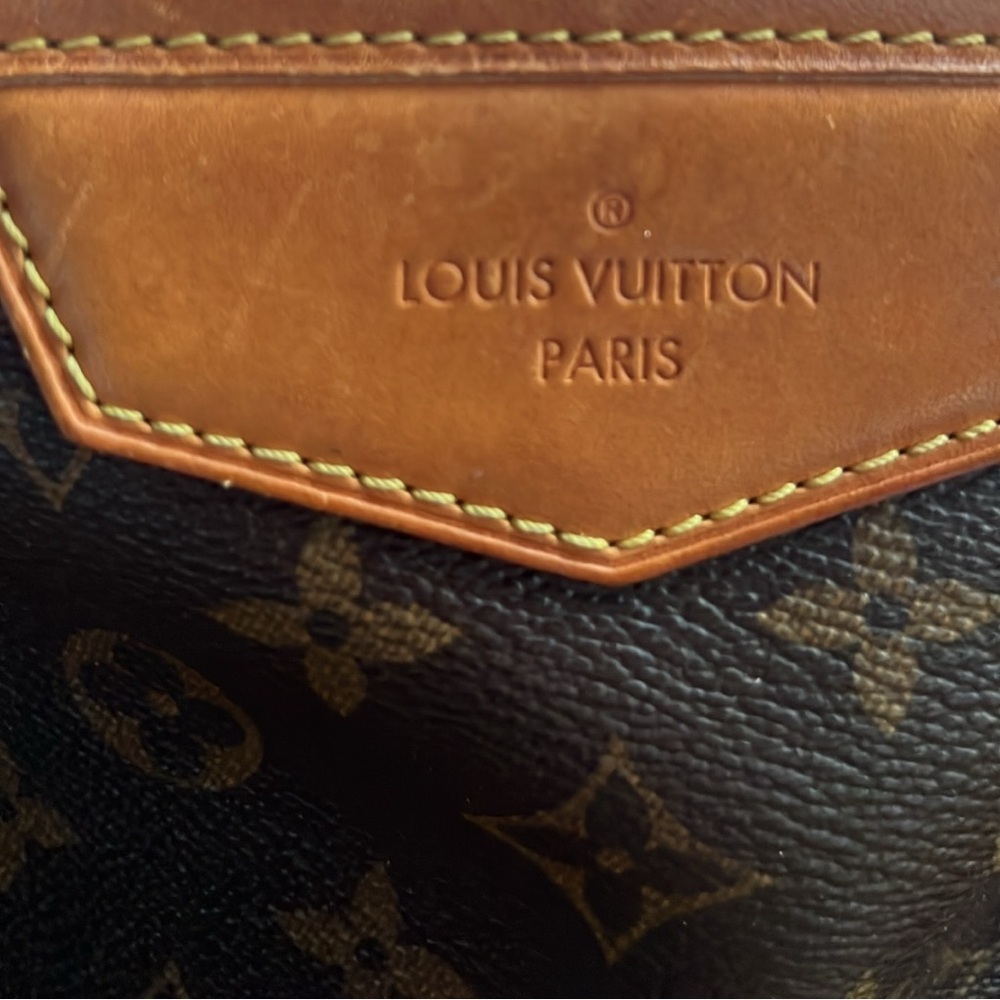 Louis Vuitton double large strap sachel bag